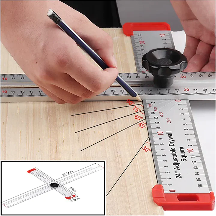 PrecisionPro®  High Precision Angle Ruler – Dumalt